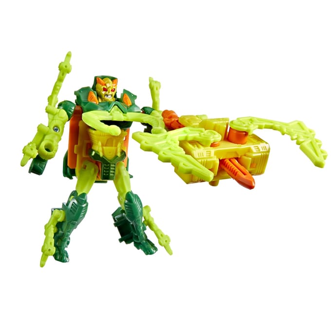 Transformers TRA Cyberworld 4in Figure Cyber Changer Armor Chop Shop