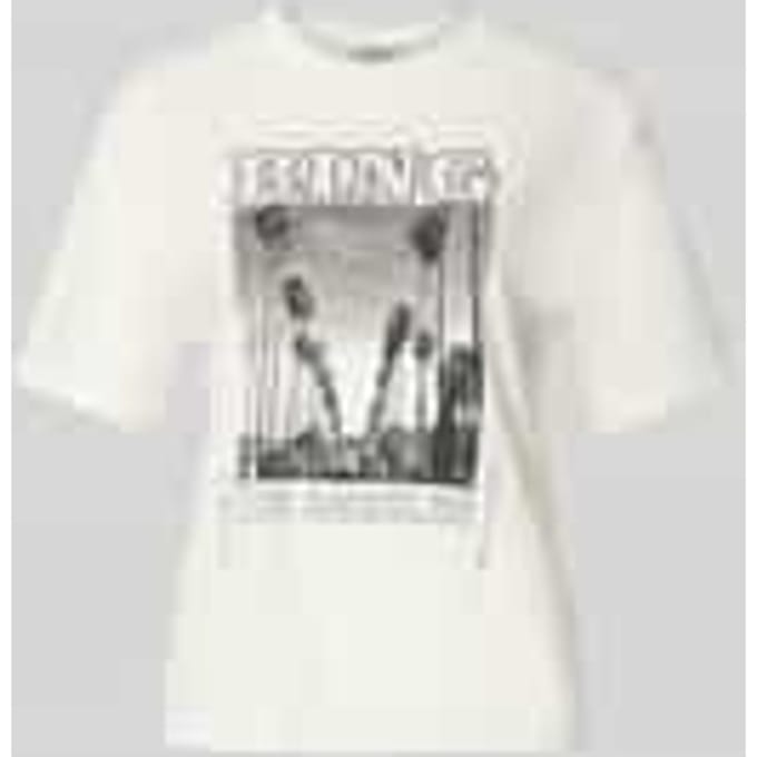 T-shirt met Statementprint