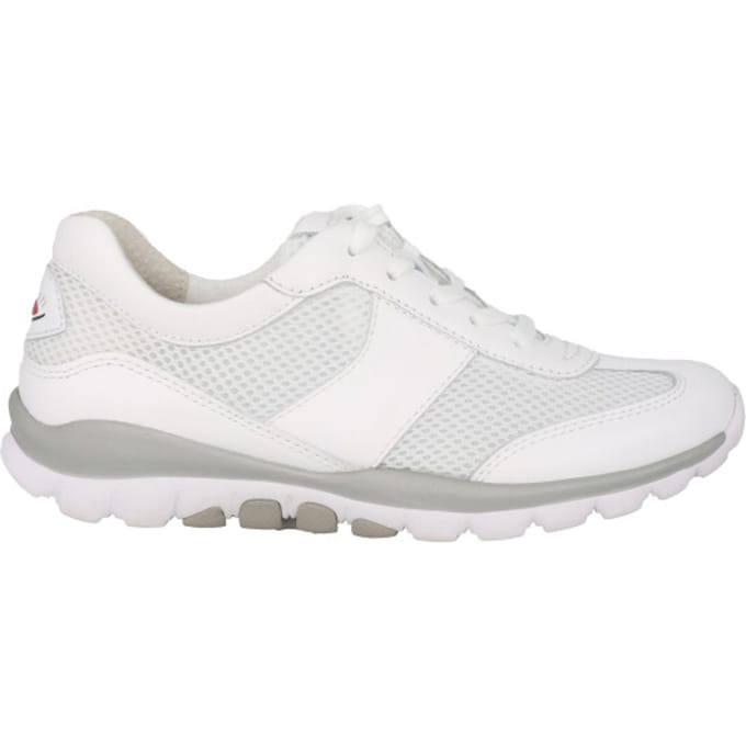 Gabor rollingsoft sensitive 66.966.50 - dames rollende wandelsneaker - Wit - maat 35 (EU) 2.5 (UK)