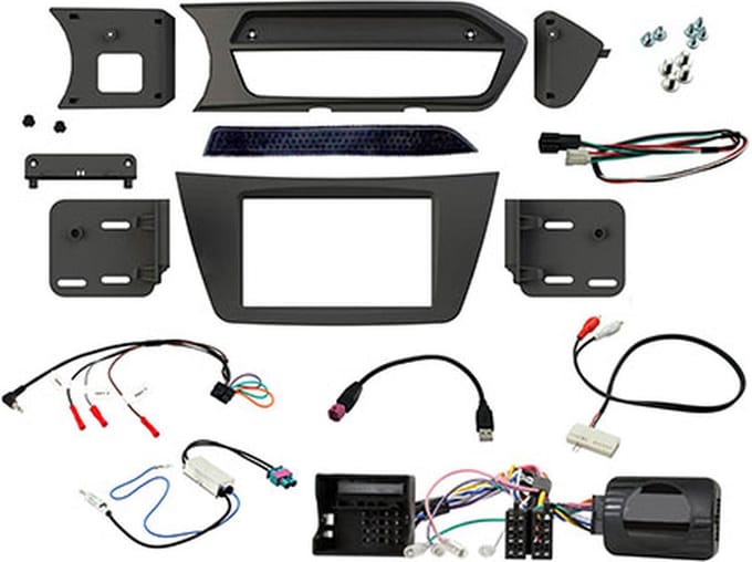 2-DIN kit Mercedes C Klasse 2011-2015