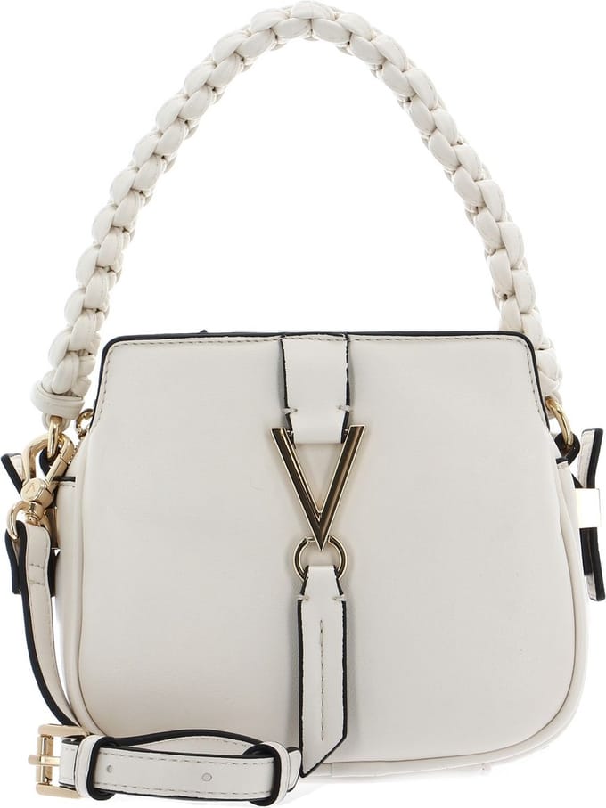VALENTINO Handtas Schoudertas Miranda Camera Bag Cream White Crème