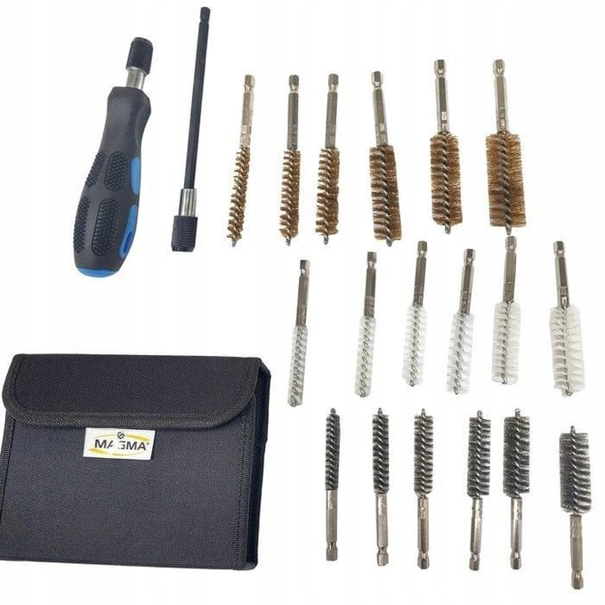 20-delige schoonmaakborstelset Injector & Gloeibougie Houders