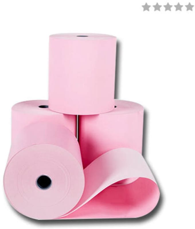 Thermorollen 80x80x12 mm-roze 50 st/ds
