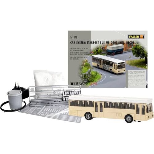 Faller - Car System Start-Set bus MB O405 incl. decoration stickers - FA161479 - modelbouwsets, hobbybouwspeelgoed voor kinderen, modelverf en accessoires