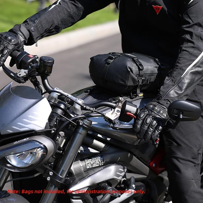 Motor TankBag Basis Draagbare Motor Accessoire Universele Motorcross BrandstofTank Tas Basis Motor Voorkant black