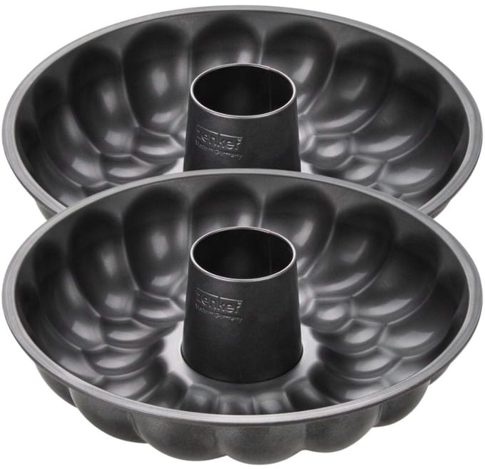 Set van 2 Broodvormen met schoorsteen 32 cm Zenker Black Metallic