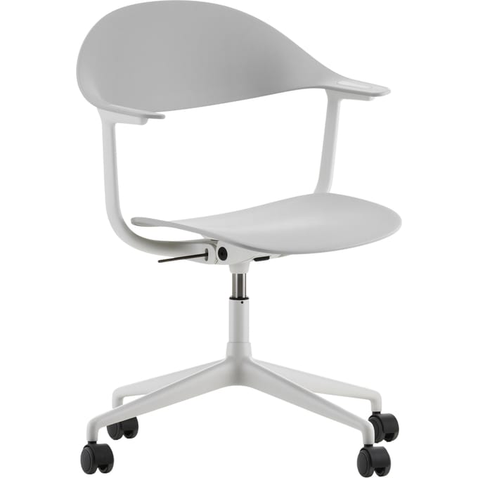 Vitra Mynt bureaudraaistoel - VitraBeschichtet52SoftLight - Vitra 05 Grau