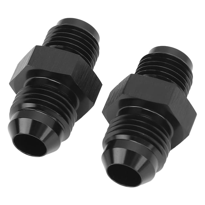 1 Paar 6An naar 1220 Inverted Flare Adapter Metalen Structuur Transmissiekoeler Adapter Fitting