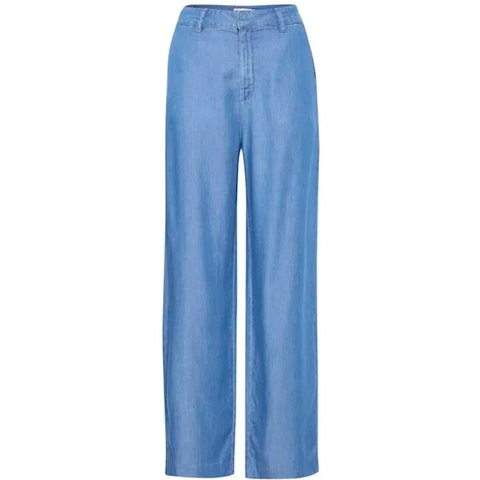Hoge taille wijde jeans voor dames Pulz Jeans Gala