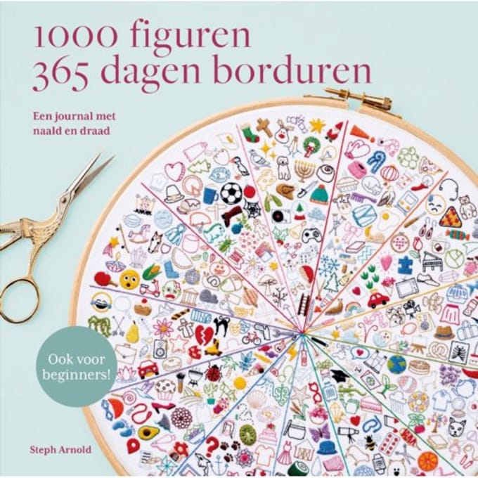 1000 Figuren 365 Dagen Borduren - Steph Arnold