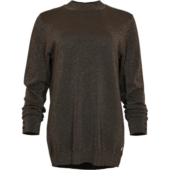 MAICAZZ Wi25.70.212 road pullover brown lurex
