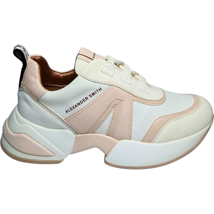 Damesschoenen Alexander Smith Marble vrouw wit licht roos