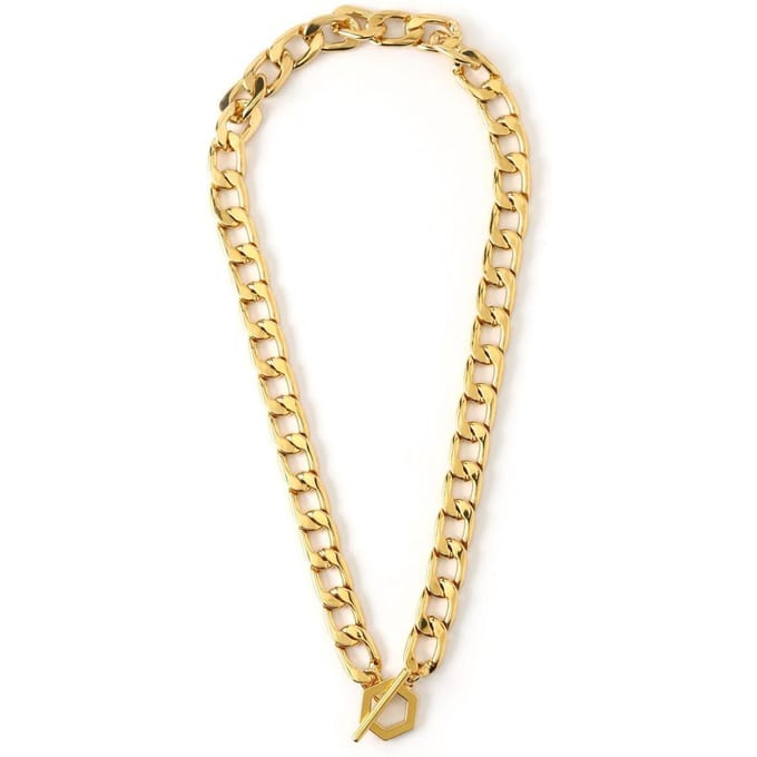 Orelia ketting chunky gourmette met kapittel sluiting
