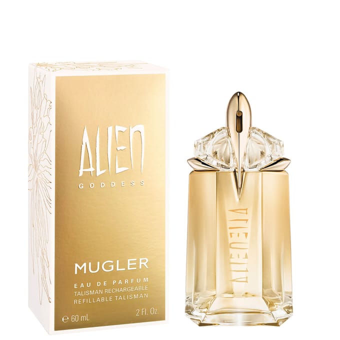 Alien Goddess Eau de Parfum 60 ml – Amber & Floral Scent, Long-Lasting Fragrance For Women, Notes Of Bourbon Vanilla And Jasmine, Radiant And Intense Aroma, Ideal For Special Occasions And Daily Wear, Luxury Beauty Gift