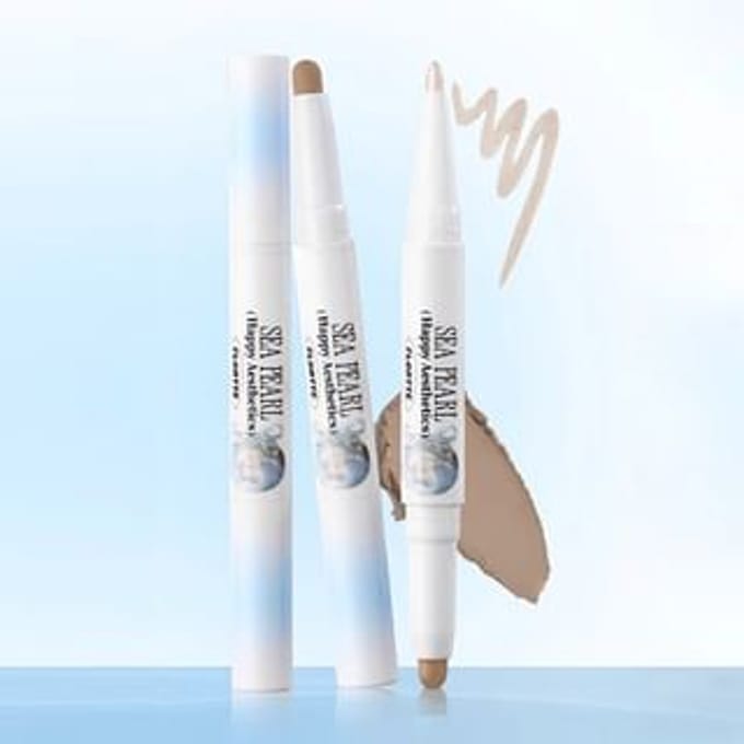 FLORTTE - Glass Sea Collection Dual-Ended Highlight & Contour Pen - Contourstick