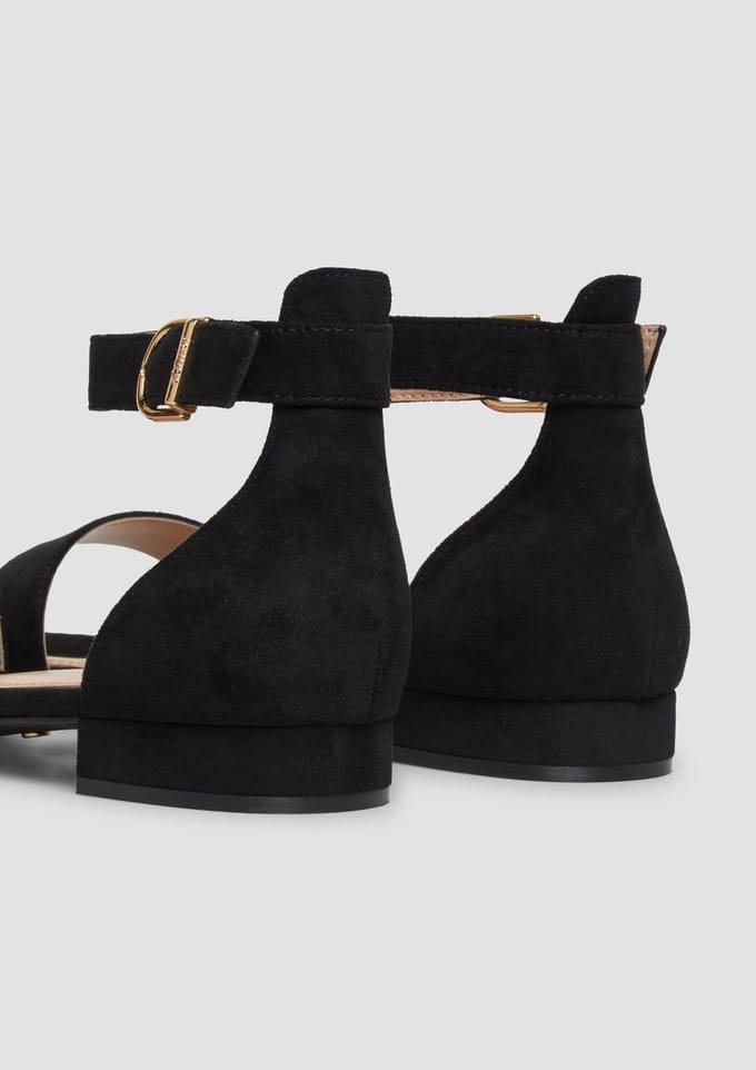 Leren look sandalen dames s.Oliver