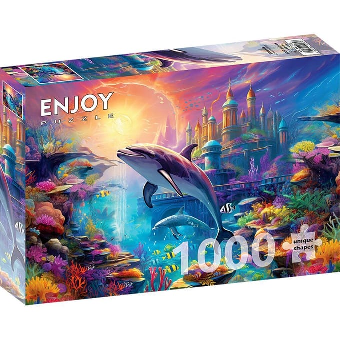 Enjoy Puzzle legpuzzel Atlantis - 1000 stukjes puzzelplezier.