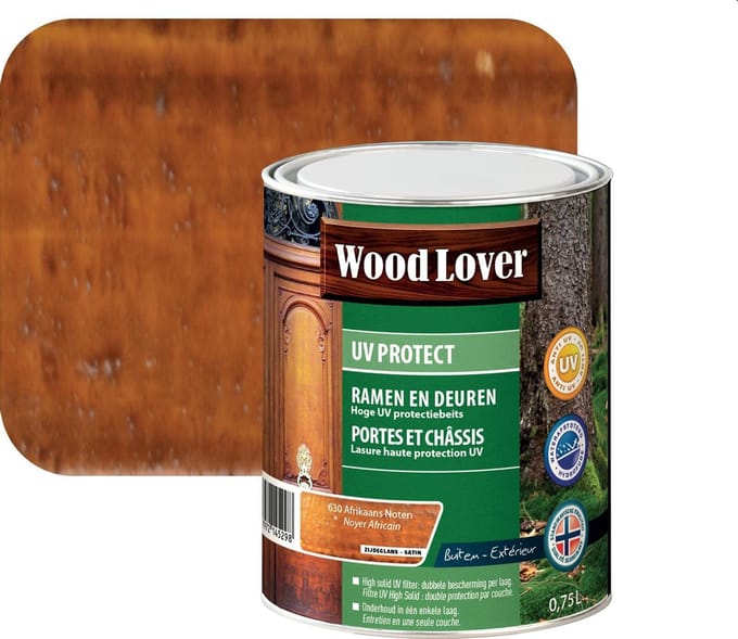 Woodlover Uv Protect - 0.75L - 630 - African walnut