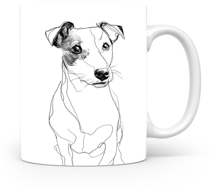 Beker Jack Russell Terriër