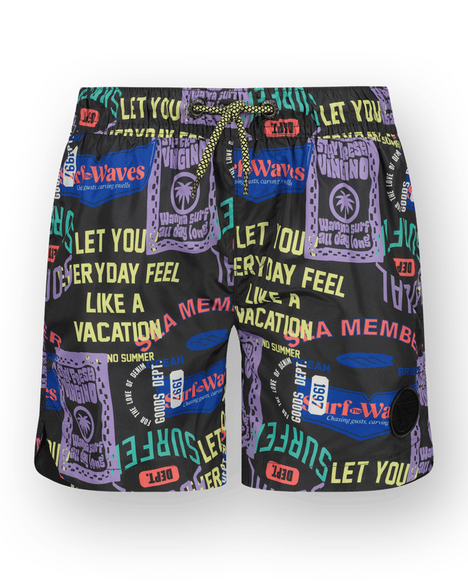 Vingino Boys Xerdo Swimshort Mettalic Grey Größe: 4 | Bademode Outlet | kids | Grau