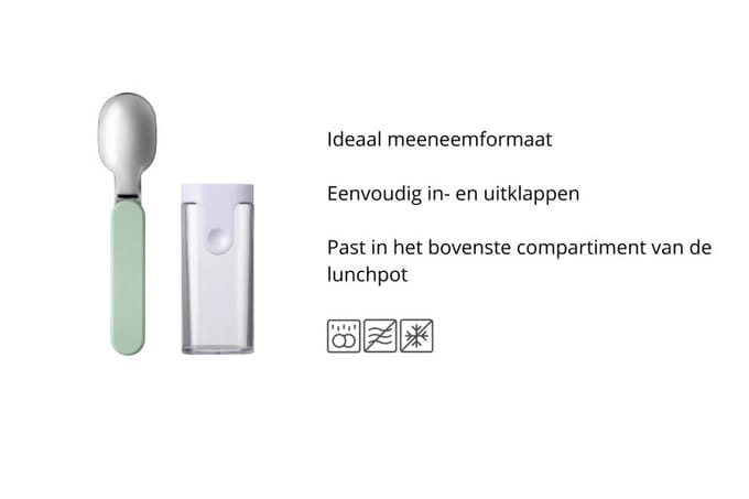 Mepal - Vouwlepel Ellipse Nordic blue
