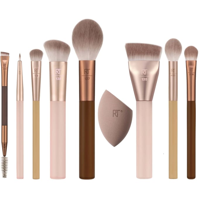 Real Techniques Face Brushes New Nudes 2.0 All Angles Set Kwastensets Dames