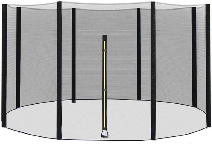 Trampoline Veiligheidsnet - Reserve net - Veilig Spelen - Dubbele ritssluiting - Diverse maten - Meerkleurig