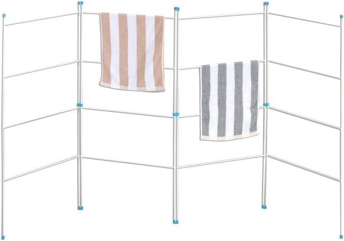 Opvouwbare Wasdroger - Home Vida 4 Fold Airer - Wit