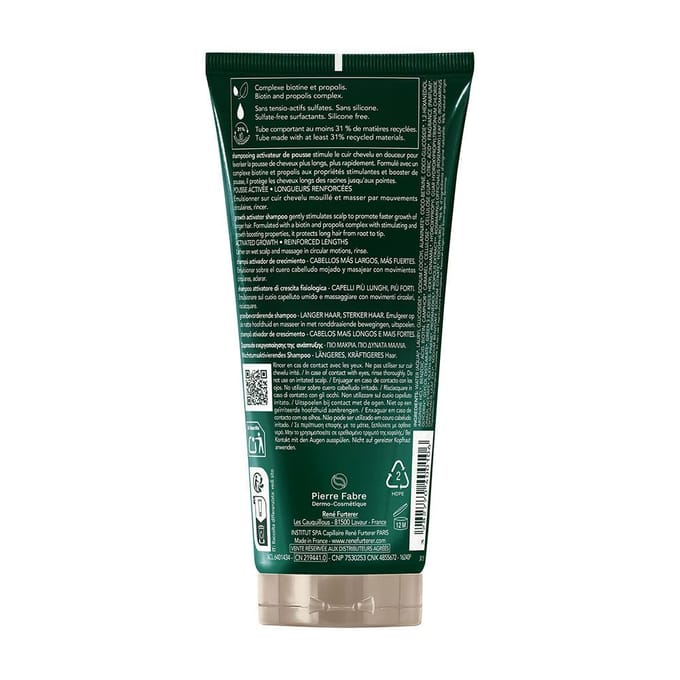 Rene Furterer Triphasic Activ Grow Groeibevorderende Shampoo 200ml