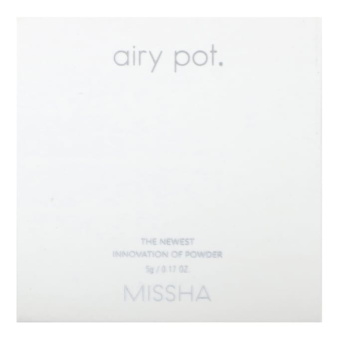 Missha, Airy Pod Geperst Poeder, Transparant, 0,17 oz (5 g) white