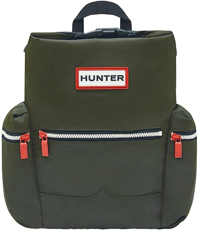 Hunter - Original Topclip Mini Backpack Dark Olive - Maat ONE
