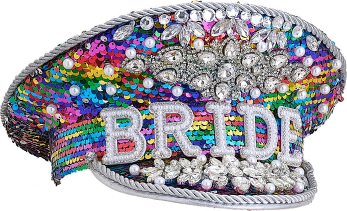 Ginger Ray - Bruidshoed regenboog