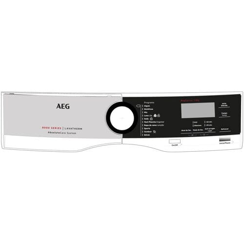 AEG controlepaneel, wit, AEG 140060481011