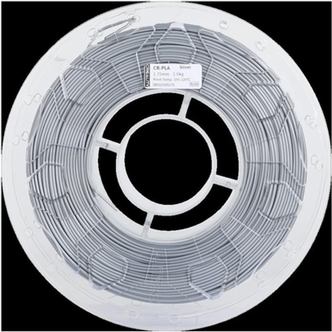 3D Filament Creality PLA 1.75mm zilver 1kg