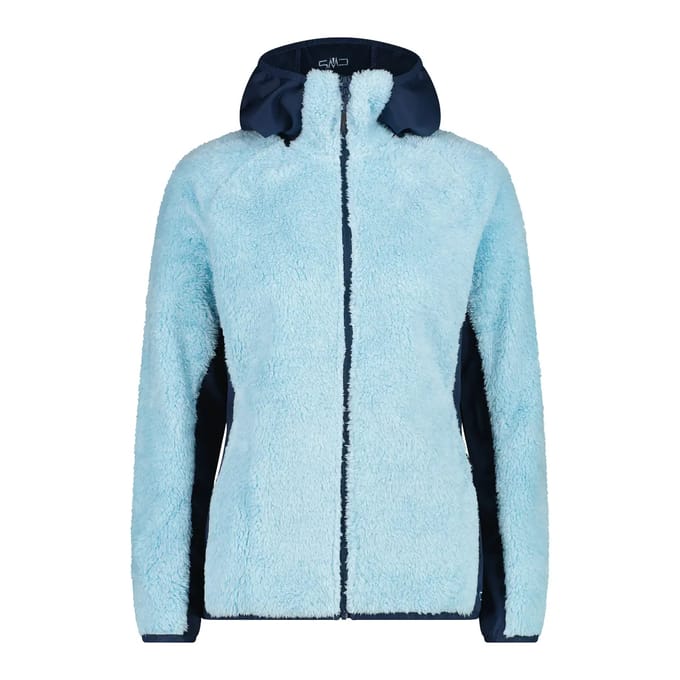Dames fleece met capuchon CMP