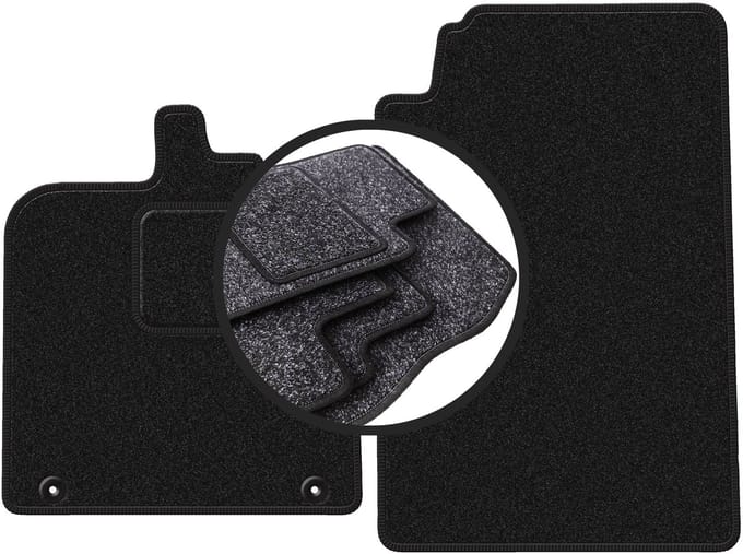ANTHRA automatten voor: Smart ForTwo II hatchback (2007-2014)