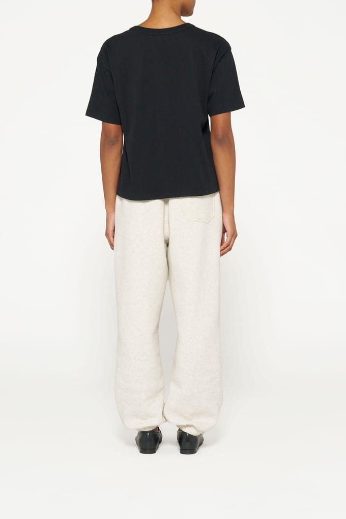 10DAYS The Thick Cotton Tee Black Größe: XXS | Hemden Outlet | Damen | Schwarz