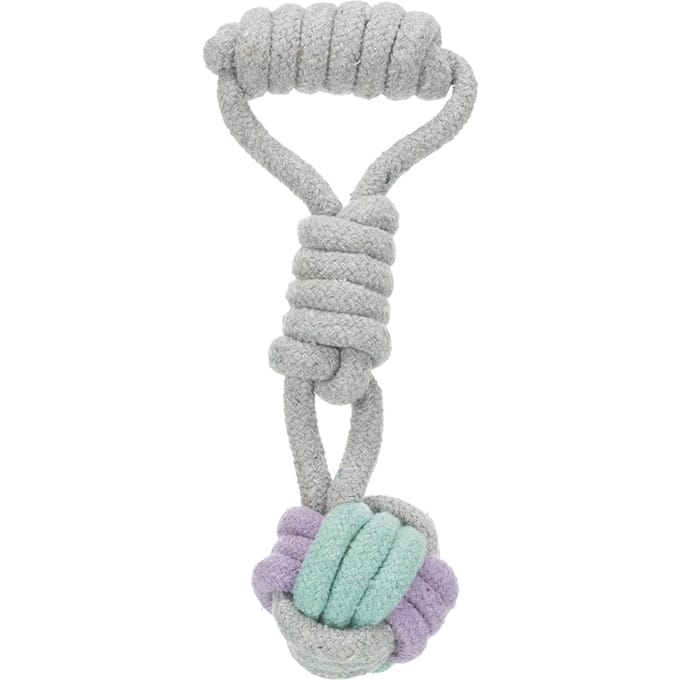Trixie Junior Knoopbal Aan Touw ca. 23cm, Ø 6cm