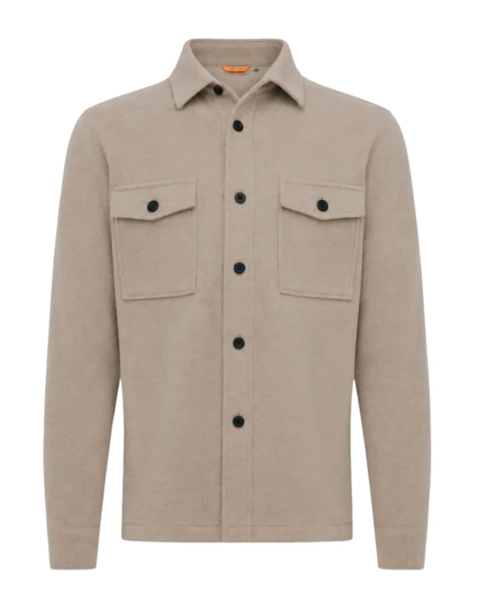 Genti S5238-1608 Overshirts Bruin S5238-1608