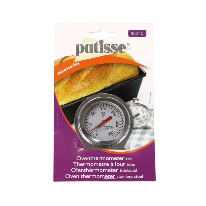 Patisse oventhermometer rvs 63mm - RVS