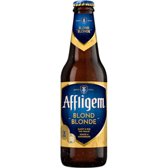 Blond bier fles
