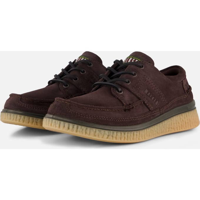 Ecco Walker 3.0 Veterschoenen bruin Suede - Maat 40