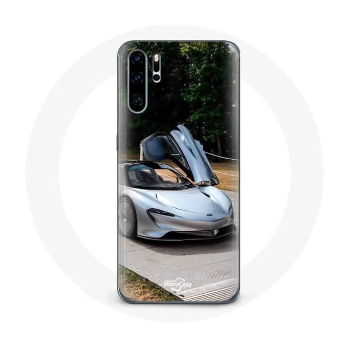 Case voor Samsung galaxy P30 pro Formule 1 McLaren Car Grijs grijs