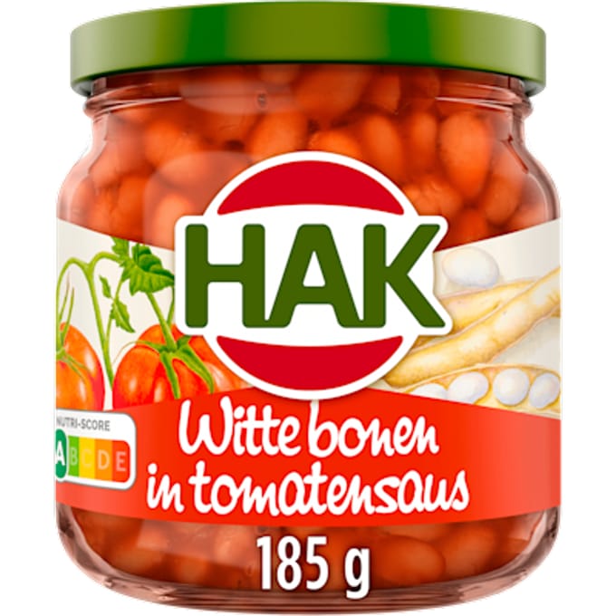 Witte bonen in tomatensaus