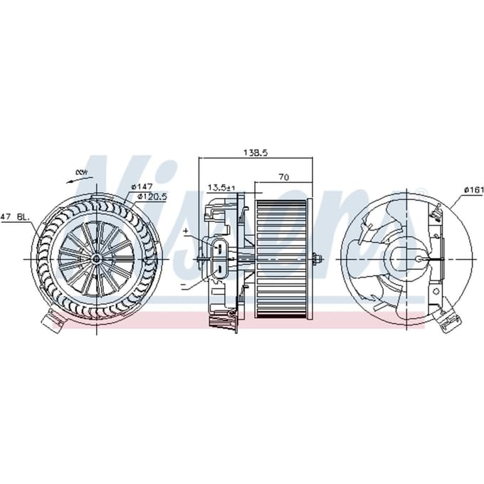Interieurventilatie NISSENS 87214