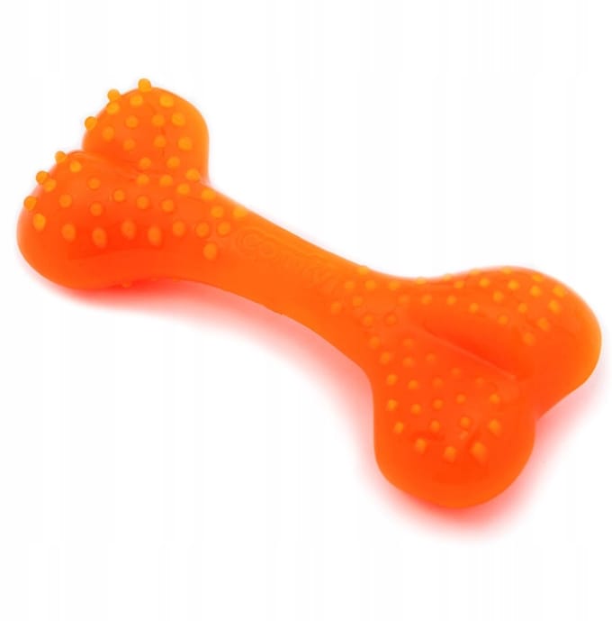 Comfy Dental Bone Mint Hondenspeeltje Kauwbot Oranje 8,5cm