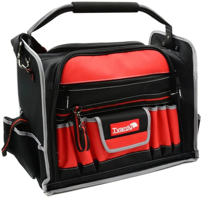 Tvardy Gereedschapstas - Ruime Indeling - 42+14 Vakken - Comfortabele Draaggreep - Duurzaam 600D Polyester