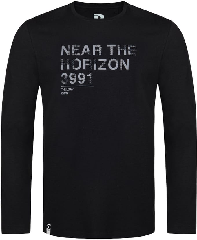 Heren T-shirt Loap Alfons Zwart - S
