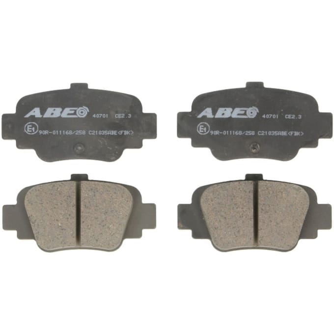 Remblokset ABE C21035, achter