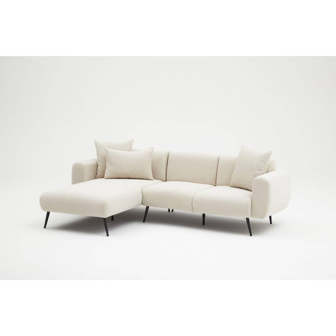 Hoekbank Zeno links bouclé | Kalune Design